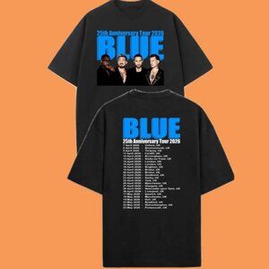 UK Boy Band 25th Anniversary Tour T-shirt - 2026 Concert Dates Graphic Tee